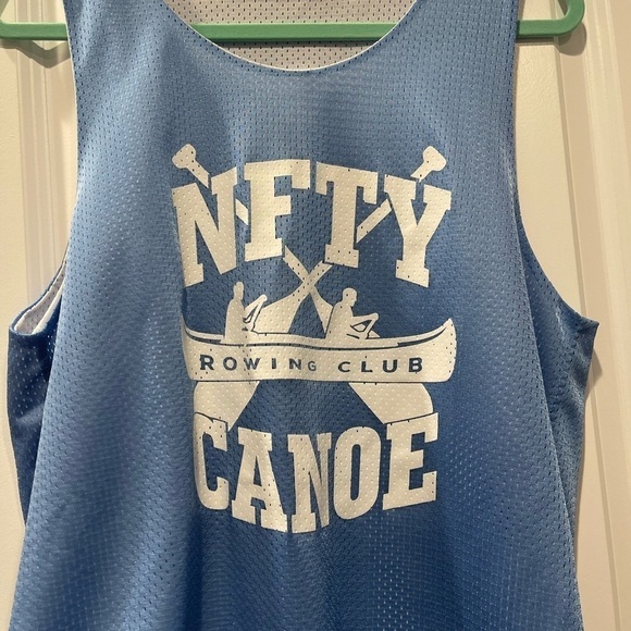 Vintage sleeveless jersey tank, reversible - Picture 3 of 4